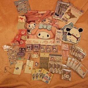 Sanrio Kids Accessories Set - Pink, Orange, White